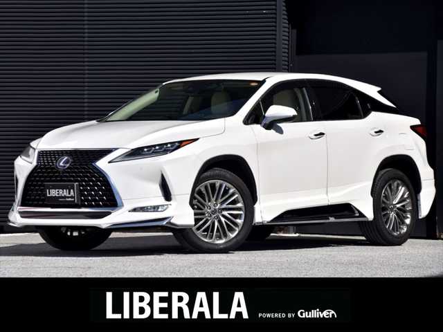 レクサス ＲＸ 450h バージョンL 和歌山県 2020(令2)年 5.6万km パール ワンオーナー /FSRモデリスタエアロ /ACC /HUD /純正ナビ /フルセグ /全方位カメラ /シートヒーター /シートクーラー /ステアリングヒーター /電動バックドア /前席パワーシート /純正20AW /ドラレコ /コーナーセンサー /ETC