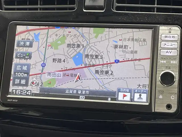 ダイハツ ムーヴ カスタム X SA 滋賀県 2013(平25)年 8.7万km タングステングレーM 純正7インチナビ/【Bluetooth/CD/DVD/フルセグTV/SD/AUX】/衝突軽減ブレーキ/社外ETC/HIDヘッドライト/オートライト/純正フロアマット/プッシュスタート/スマートキー/ドアバイザー