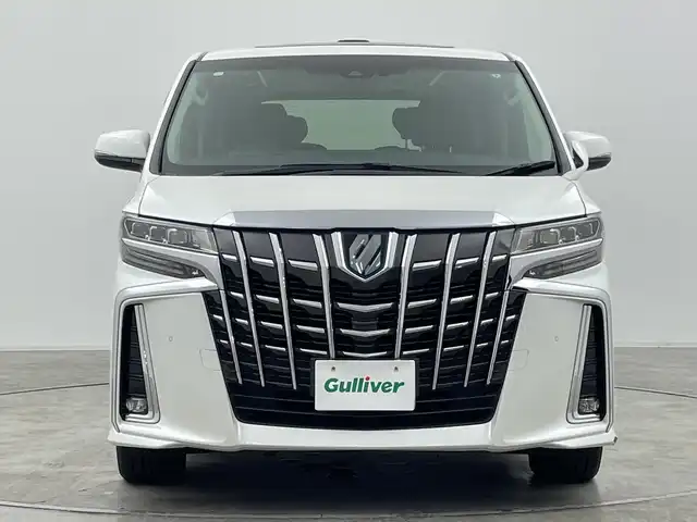 トヨタ アルファードハイブリット SR Cパッケージ 群馬県 2021(令3)年 4.8万km ホワイトパールクリスタルシャイン 純正９型ナビ　純正１２．１型ナビ　ツインムーンルーフ　ブラインドスポットモニター　デジタルインナーミラー　アダプティブクルーズコントロール　パワーバックドア　シートベンチレーション　ＥＴＣ　禁煙車