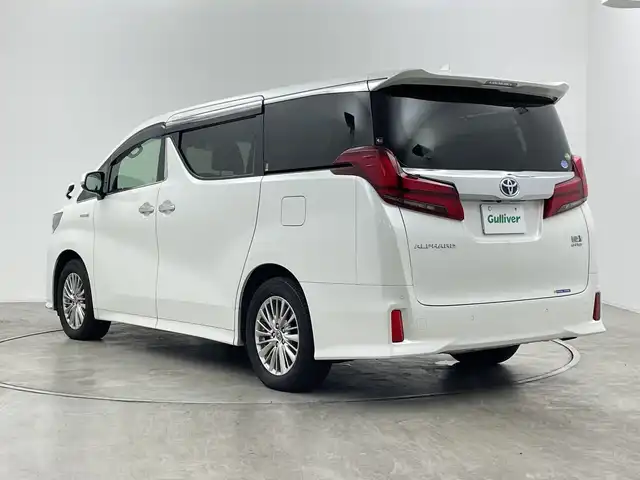 トヨタ アルファードハイブリット SR Cパッケージ 群馬県 2021(令3)年 4.8万km ホワイトパールクリスタルシャイン 純正９型ナビ　純正１２．１型ナビ　ツインムーンルーフ　ブラインドスポットモニター　デジタルインナーミラー　アダプティブクルーズコントロール　パワーバックドア　シートベンチレーション　ＥＴＣ　禁煙車