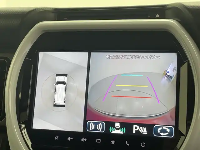 スズキ ハスラー HYBRID X ターボ 熊本県 2020(令2)年 7.1万km フェニックスレッドパール/ガンメタリック2トーンルーフ 禁煙車　/純正9インチナビ（ＣＤ・ＤＶＤ・フルセグ・ＢＴ・ＵＳＢ）/全周囲カメラ　/社外前方ドライブレコーダー　/後ろのみコーナーセンサー　/前席シートヒーター　/レーダークルーズコントロール　/衝突軽減ブレーキ/レーンキープアシスト/横滑り防止/アイドリングストップ/レーダー探知機/純正フロアマット/社外１５インチAW/オートライト/オートマチックハイビーム/LEDヘッドライト/フォグライト/スマートキー/プッシュスタート