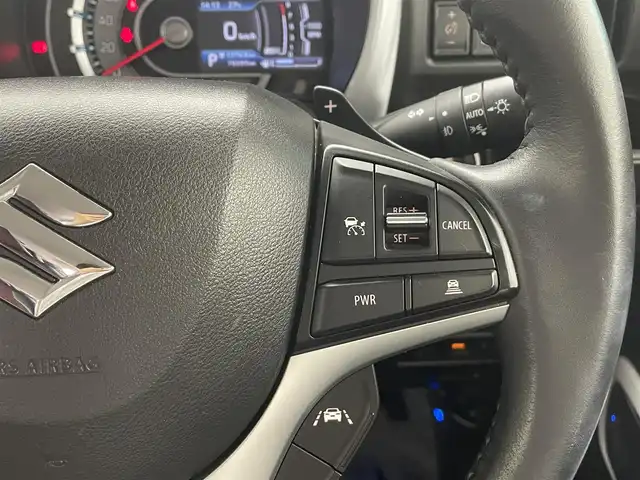スズキ ハスラー HYBRID X ターボ 熊本県 2020(令2)年 7.1万km フェニックスレッドパール/ガンメタリック2トーンルーフ 禁煙車　/純正9インチナビ（ＣＤ・ＤＶＤ・フルセグ・ＢＴ・ＵＳＢ）/全周囲カメラ　/社外前方ドライブレコーダー　/後ろのみコーナーセンサー　/前席シートヒーター　/レーダークルーズコントロール　/衝突軽減ブレーキ/レーンキープアシスト/横滑り防止/アイドリングストップ/レーダー探知機/純正フロアマット/社外１５インチAW/オートライト/オートマチックハイビーム/LEDヘッドライト/フォグライト/スマートキー/プッシュスタート