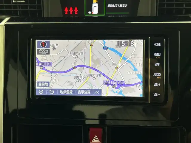 トヨタ ルーミー カスタムG 三重県 2019(平31)年 4.7万km ブラックマイカメタリック/パールホワイト2トーン 禁煙車/純正7型ナビ/　AM/FM/USB/フルセグTV/バックカメラ/クルコン/両側パワースライドドア/衝突軽減ブレーキシステム/アイドリングストップ/オートハイビーム/前後コーナーセンサー/純正アルミホイール/純正フロアマット/ステアリングスイッチ/ドアバイザー/スマートキー/LEDヘッドライト