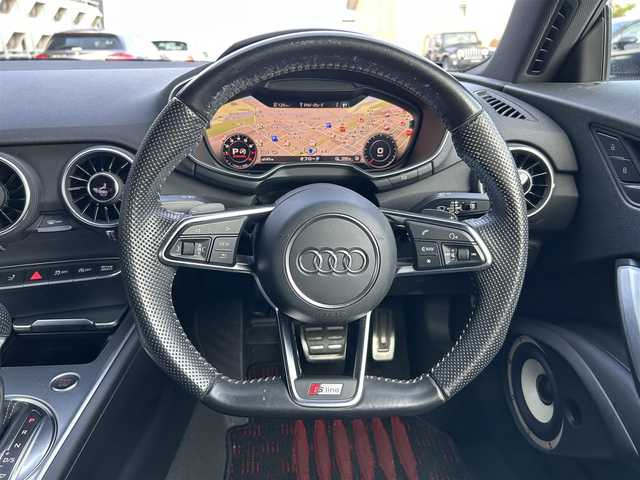 アウディ ＴＴクーペ 2．0 TFSI クワトロ 道東・釧路十勝 2015(平27)年 4.7万km ミトスブラックメタリック Sラインパッケージ/ハーフレザー/パワーシート/純正ナビ/TV/CD/DVD/BT/バーチャルコックピット/バックカメラ/パドルシフト/社外ドライブレコーダー(前)/社外20インチAW/LEDヘッドライト/オートライト/リアフォグライト/社外スピーカー/純正フロアマット/ETC
