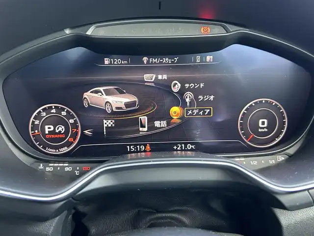 アウディ ＴＴクーペ 2．0 TFSI クワトロ 道東・釧路十勝 2015(平27)年 4.7万km ミトスブラックメタリック Sラインパッケージ/ハーフレザー/パワーシート/純正ナビ/TV/CD/DVD/BT/バーチャルコックピット/バックカメラ/パドルシフト/社外ドライブレコーダー(前)/社外20インチAW/LEDヘッドライト/オートライト/リアフォグライト/社外スピーカー/純正フロアマット/ETC