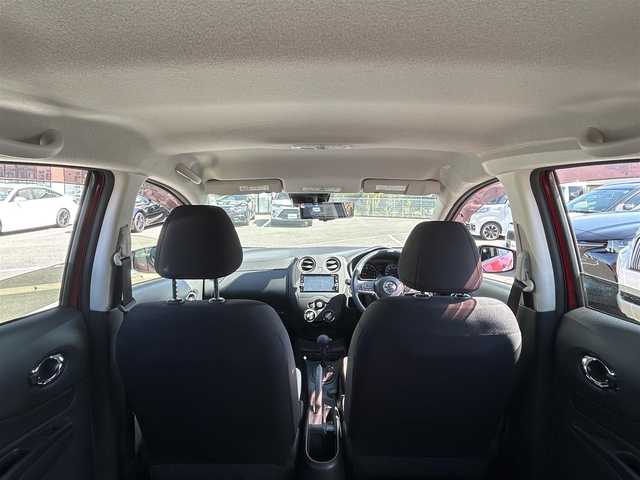 日産 ノート X 長崎県 2019(令1)年 3万km ガーネットレッド 純正ナビ（AM/FM/TV/BT/SD/DISC)/全方位カメラ/インテリジェントインナーミラー/ドラレコ前方/コーナーセンサー/純正フロアマット/アイドリングストップ/レーンキープアシスト/横滑り防止装置/衝突被害軽減システム/保証書/取扱説明書