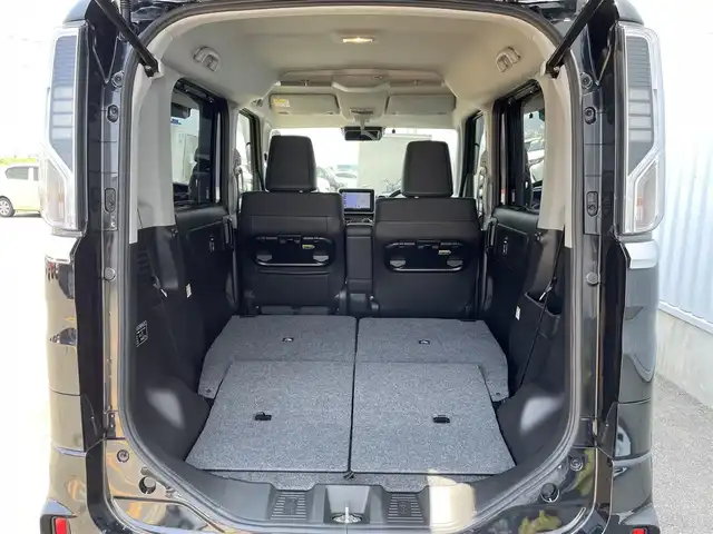 スズキ スペーシア カスタム HYBRID XS ターボ 佐賀県 2023(令5)年 1.2万km ブルーイッシュブラックパール3 純正８型ナビ/フルセグTV/全周囲カメラ/レーダークルーズコントロール/両側パワースライドドア/ヘッドアップディスプレイ/セーフティーサポート/・車線逸脱警報機能/・ふらつき警報機能/・急ブレーキ時シグナル/・デュアルセンサーブレーキサポート/USBポート/ビルトインETC/パドルシフト/プッシュスタート/スマートキー/純正LEDヘッドライト/純正15インチアルミ/純正フロアマット
