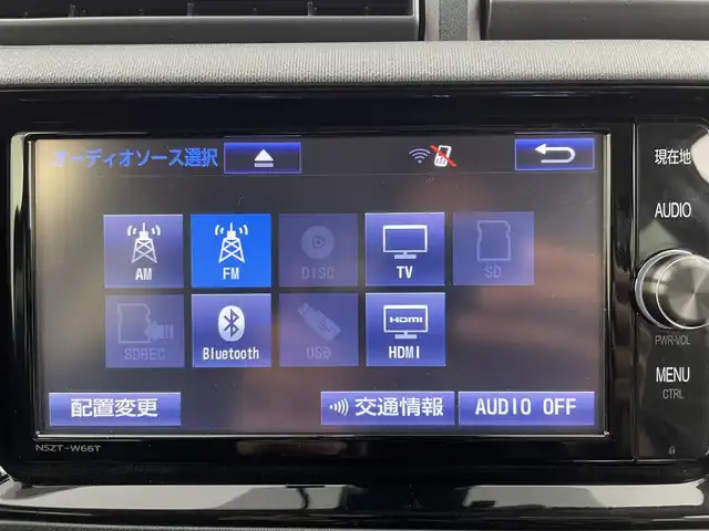 トヨタ アクア S スタイルブラック 富山県 2016(平28)年 4.2万km ダークブルーマイカ 純正ナビ（AM/FM/CD/DVD/USB/HDMI/BT）/フルセグTV/バックカメラ/衝突軽減ブレーキ/レーンキープアシスト/オートマチックハイビーム/LEDヘッドライト/横滑り防止装置/ETC/ドライブレコーダー前後/スマートキー×２/プッシュスタート/社外フロアマット