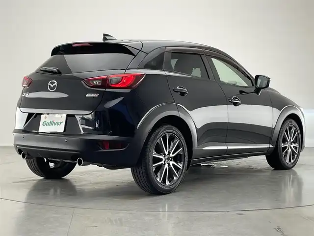 マツダ ＣＸ－３ XD Lパッケージ 愛知県 2017(平29)年 8.6万km ジェットブラックマイカ 純正ナビ　フルセグＴＶ　Ｂｌｕｅｔｏｏｔｈ　バックカメラ　ＨＵＤ　黒ハーフレザー　レーダークルコン　前後ドライブレコーダー　ＥＴＣ　温シート　ステアリングヒーター　ＬＥＤヘッドライト　ＢＳＭ　禁煙車