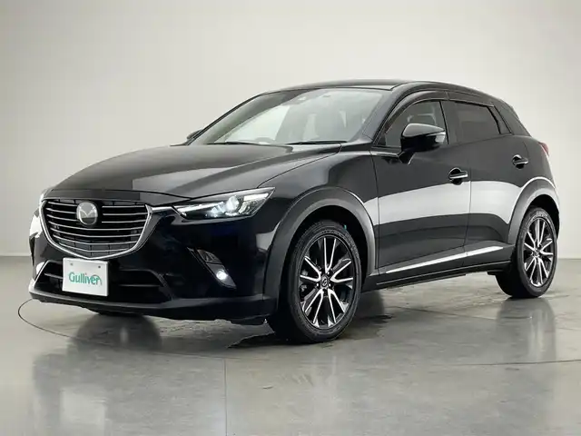 マツダ ＣＸ－３ XD Lパッケージ 愛知県 2017(平29)年 8.6万km ジェットブラックマイカ 純正ナビ　フルセグＴＶ　Ｂｌｕｅｔｏｏｔｈ　バックカメラ　ＨＵＤ　黒ハーフレザー　レーダークルコン　前後ドライブレコーダー　ＥＴＣ　温シート　ステアリングヒーター　ＬＥＤヘッドライト　ＢＳＭ　禁煙車