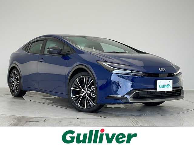 トヨタ プリウス Z 愛知県 2025(令7)年 0.1万km未満 ダークブルー 登録済未使用車/衝突軽減システム/純正１２型ディスプレイオーディオ（ナビあり）/全方位カメラ/レーダークルーズコントロール/シートヒーター/フルセグ/Bluetooth/バックカメラ/電動リアゲート/パワーシート/コーナーセンサー/純正アルミホイール/ETC２．０/ブラインドスポットモニター/LEDヘッドライト/インテリジェントミラー/ステアリングヒーター/オートマチックハイビーム/ドライブレコーダー/置くだけ充電器/ステアリングスイッチ/スマートキー/プッシュスタート
