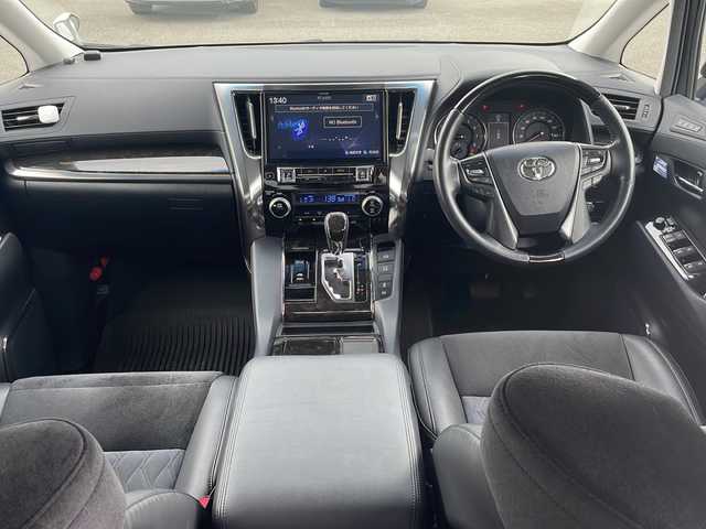 トヨタ アルファード S Cパッケージ 宮崎県 2016(平28)年 7.7万km ホワイトパールクリスタルシャイン 社外ナビ　Alpine/　(AM/FM/CD/DVD/SD/BT)/社外エアロ　MODELLISTA/オットマン/両側パワースライドドア/パワーバックドア/サンルーフ/パワーシート/フリップダウン/バックカメラ/ドライブレコーダー
