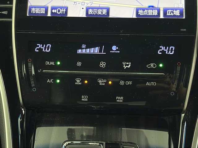 トヨタ ハリアー プレミアム 埼玉県 2017(平29)年 8.6万km ブラック 純正ナビ（AM・FM・TV・Bluetooth）/ビルトインETC2.0/前方ドライブレコーダー/バックカメラ/D席パワーシート/クルーズコントロール/先行車発進お知らせ機能/レーンキープアシスト/衝突軽減ブレーキ/盗難防止装置/コーナーセンサー/サンルーフ/電動リアゲート/プッシュスタート/アイドリングストップ/純正ドアバイザー/純正フロアマット/ウィンカーミラー/フロントフォグランプ/スマートキーｘ２/革巻きハンドル