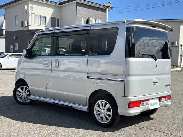 スズキ エブリィ ワゴン PZターボ スペシャル 秋田県 2018(平30)年 5.6万km シルキーシルバーメタリック 社外メモリナビ/社外BT、CD、DVD、フルセグTV/バックカメラ/純正14インチAW/ETC/スペアキー/４WD/保証書、取説