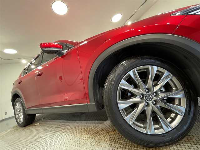 マツダ ＣＸ－５ XD エクスクルーシブモード 愛知県 2021(令3)年 2.4万km ソウルレッドクリスタルM 純正１０．２５インチナビ　/（Bluetooth/FM/AM/USB/スマートフォン連携/フルセグTV)/ＢＯＳＥサウンド　/３６０°ビューモニター　/衝突軽減ブレーキ　/レーダークルーズコントロール　/車線逸脱警報システム/標識認識システム/アダプティブLEDヘッドライト/シートヒーター　/ＥＴＣ　/電動バックドア　/ヘッドアップディスプレイ　/ブラインドスポットモニタリング/コーナーセンサー/ステアリングヒーター/メモリー機能付パワーシート/アイドリングストップ/プッシュスタート/　　-スマートキー