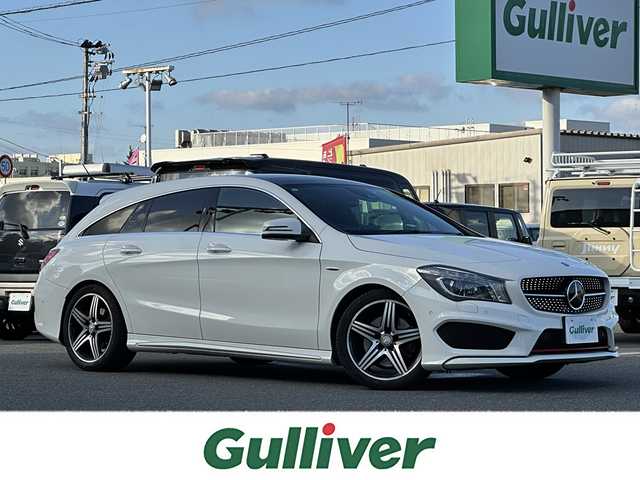 メルセデス・ベンツ ＣＬＡ２５０ Sブレイク　シュポルト4MATIC 青森県 2016(平28)年 7.3万km 白 4WD /純正ナビ Bluetooth フルセグTV /衝突軽減ブレーキ/革シート/前席シートメモリー /ドライブレコーダー/レーンキープアシスト/コーナーセンサー/LEDヘッドライト/スマートキー