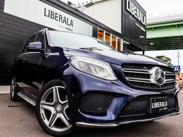 メルセデス・ベンツ ＧＬＥ３５０ｄ 4MATIC スポーツ 宮城県 2016(平28)年 5.7万km カバンサイトブルー 純正ナビ【ＢＴ／ＣＤ／ＤＶＤ／フルセグＴＶ／ＳＤ】/１オーナー　/パノラミックスライディングルーフ　/ｈａｒｍａｎ／ｋａｒｄｏｎ　/アダプティブクルーズコントロール　/ルーフレール　/ステアリングアシスト/PRE-SAFEブレーキ/アテンションアシスト/ブラインドスポットアシスト/レーンキープアシスト/ドライビングモードスイッチ/パワーシート(DN席)/メモリーシート/レザーシート　/シートヒーター(全席)/パドルシフト/全方位カメラ/電動リアゲート/ドライブレコーダー/ダウンヒルアシストコントロール/オートライト/電動格納ミラー/リアフォグランプ/ETC/LEDヘッドライト/純正フロアマット/純正20インチAW/MTモード付/プッシュスタート/キーレスゴー/ステアリングスイッチ/アイドリングストップ/禁煙車