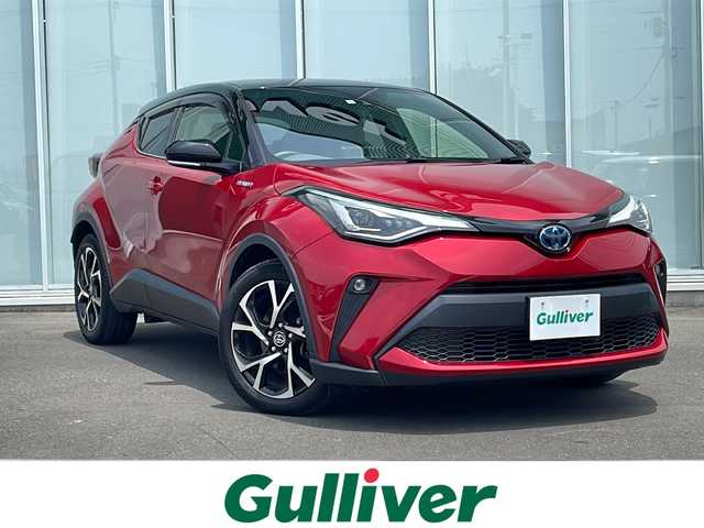 トヨタ Ｃ－ＨＲ G 神奈川県 2019(令1)年 5.9万km ブラック/エモーショナルレッドⅡ 2トーン 純正ナビ /ワンセグ/Bluetooth/レーダークルーズコントロール　/バックカメラ　/レーンキープアシスト　/シートヒーターD+N席　/LEDヘッドライト　/オートライト　/オートマチックハイビーム　/ビルドインETC　/スマートキー/プッシュスタート/純正フロアマット/純正AW/ABS/横滑り防止装置/Wエアバック/カーテンエアバックワンセグテレビ