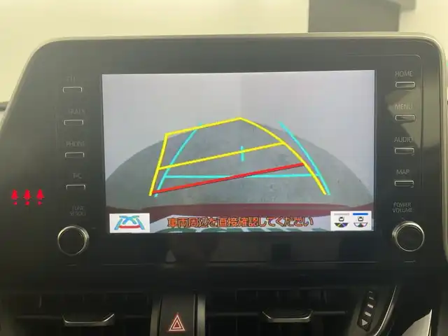 トヨタ Ｃ－ＨＲ G 群馬県 2019(令1)年 5.9万km ブラック/エモーショナルレッドⅡ 2トーン 純正８型ナビ　フルセグＴＶ　ブラインドスポットモニター　アダクティブクルーズコントロール　ハーフレザーシート　前席シートヒーター　ステアリングスイッチ　ＬＥＤライト　ＥＴＣ　スマートキー　禁煙車