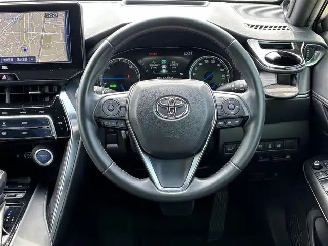トヨタ ハリアー ハイブリッド Z 福岡県 2020(令2)年 2.1万km ホワイトパールクリスタルシャイン トヨタセーフティセンス/バックカメラ/アラウンドビューカメラ/コーナーセンサー/レーンキープアシスト/BT/フルセグTV/純正ナビ/USB端子/ETC2.0/純正フロアマット/純正アルミホイール/プッシュスタート/スマートキー/オートライト/オートハイビーム/LEDヘッド