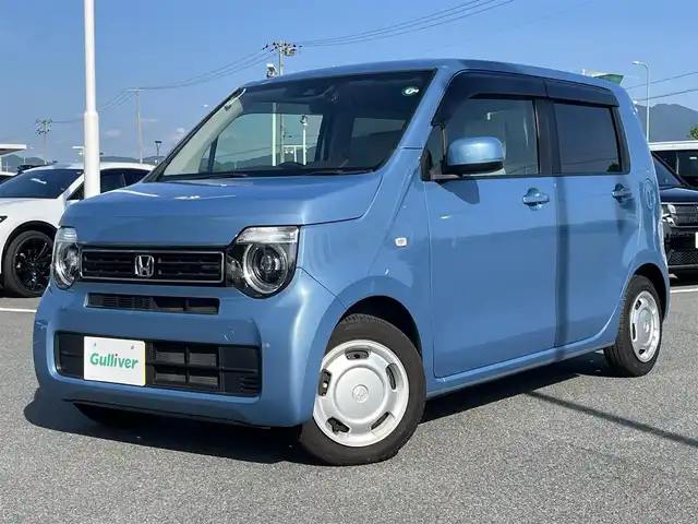 ホンダ Ｎ ＷＧＮ L ホンダセンシング 奈良県 2021(令3)年 1.4万km ホライズンシーブルーパール Gathersナビ(CD/DVD/AM・FM/BT/USB)TV無/バックカメラ/ビルトインETC/前後ドラレコ/HondaSENSING/クルーズコントロール/運転席シートヒーター/オートブレーキホールド/LEDヘッドライト/LEDドアミラーウインカー/充電用USBジャック(急速充電タイプ2個付)/純正フロアマット/カーテンエアバッグ