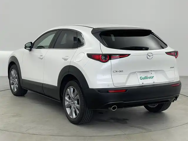 マツダ ＣＸ－３０ 20S プロアクティブツーリングセレ 愛知県 2022(令4)年 3.4万km スノーフレイクホワイトパールマイカ ヘッドアップディスプレイ/純正10.25インチナビ/　　CD/DVD/BT/フルセグ/バックカメラ/ETC/革巻きステアリング/ステアリングリモコン/ステアリングヒーター/パワーシート（D席）/シートポジションメモリ機能（D席）/パワーバックドア/スマートシティブレーキサポート/レーンキープアシスト/レーダークルーズコントロール/ブラインドスポットモニター/パーキングセンサー/純正LEDヘッドライト/フォグランプ/純正18インチアルミホイール