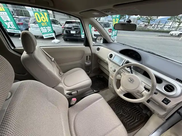 トヨタ ポルテ 130i Cパッケージ 長野県 2007(平19)年 11.6万km シルバーマイカM 社外ナビ(AM/FM/TV/AUX)/純正フロアマット/ドアバイザー/電動格納ミラー/取説/記録簿