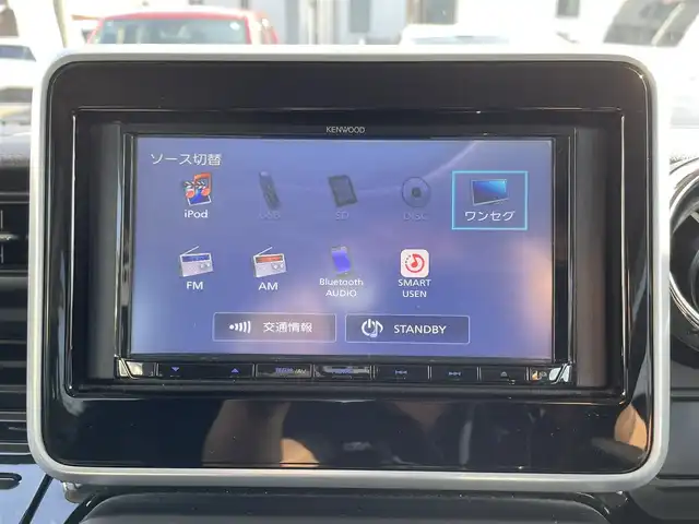 スズキ スペーシア カスタム HYBRID GS 愛知県 2019(平31)年 9.6万km ピュアホワイトP (株)IDOMが運営する【じしゃロン名古屋鳴海店】の自社ローン専用車両になりますこちらは現金またはオートローンご利用時の価格です。自社ローンご希望の方は別途その旨お申付け下さい/プッシュスタート/社外ナビ・地デジTV/　（CD/DVD/BT）/左側パワースライドドア/ETC/LEDライト