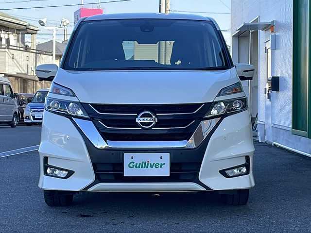 日産 セレナ 岐阜県 2019(平31)年 7.5万km ブリリアントホワイトパール 禁煙車/純正ナビ/AM/FM/CD/DVD/SD/AUX/フルセグTV/アラウンドビューモニター /フリップダウンモニター /両側パワースライドドア/エマージェンシーブレーキ /ハンズフリースライドドア/オートライト/フォグランプ/インテリジェントキー /プッシュスタート /防水シート /パーキングアシスト /バックソナー/ステリングスイッチ/ドアバイザー/純正アルミホイール