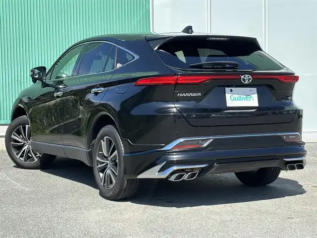 トヨタ ハリアー G 福岡県 2020(令2)年 4万km プレシャスブラックパール 純正ナビ（BLUETOOTH/AUX)/Bカメラ/電動リアゲート/レーダークルーズコントロール/LEDヘッドライト/オートライト/オートマチックハイビーム/ハーフレザーシート/D席パワーシート/純正18インチAW/USB入力端子/ワイヤレス充電/デジタルインナーミラー/SOSコール/BSM/横滑り防止装置/コーナーセンサー/レーンキープアシスト/盗難防止装置/衝突軽減システム/スマートキー/ETC