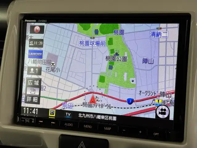 スズキ ハスラー G 福岡県 2019(令1)年 4.4万km チアフルピンクメタリック/ホワイト2トーンルーフ 純正８型ナビ／フルセグＴＶ　/ＥＴＣ　/前方ドライブレコーダー　/デュアルカメラブレーキサポート　/衝突軽減ブレーキ　/レーンキープ　/アイドリングストップ　/シートヒーター　/プッシュスタート　/電動格納式ドアミラー