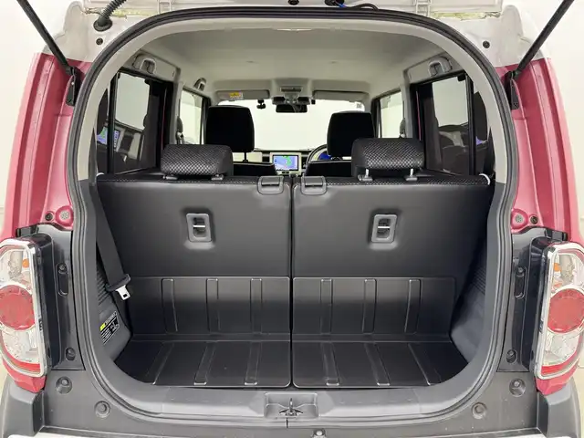 スズキ ハスラー G 福岡県 2019(令1)年 4.4万km チアフルピンクメタリック/ホワイト2トーンルーフ 純正８型ナビ／フルセグＴＶ　/ＥＴＣ　/前方ドライブレコーダー　/デュアルカメラブレーキサポート　/衝突軽減ブレーキ　/レーンキープ　/アイドリングストップ　/シートヒーター　/プッシュスタート　/電動格納式ドアミラー