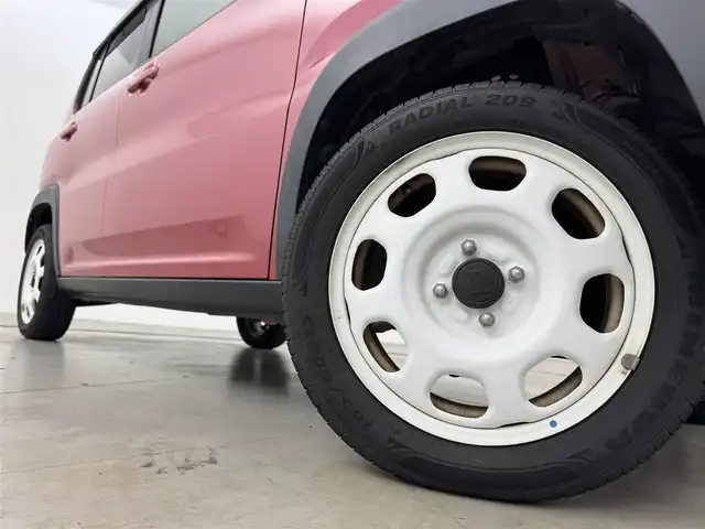 スズキ ハスラー G 福岡県 2019(令1)年 4.4万km チアフルピンクメタリック/ホワイト2トーンルーフ 純正８型ナビ／フルセグＴＶ　/ＥＴＣ　/前方ドライブレコーダー　/デュアルカメラブレーキサポート　/衝突軽減ブレーキ　/レーンキープ　/アイドリングストップ　/シートヒーター　/プッシュスタート　/電動格納式ドアミラー