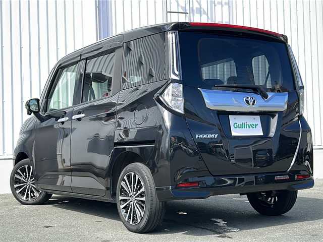 トヨタ ルーミー カスタムG－T 三重県 2020(令2)年 4.6万km ブラックマイカメタリック 社外ナビ　/全周囲カメラ　/両側パワースライドドア　/スペアキー　/前席シートヒーター　/前後コーナーセンサー　/レーダークルーズコントロール　/レーンキープアシスト　/衝突軽減ブレーキ/車線抑制/先行車発進お知らせ/ふらつき警報/標識認識/ステアリングスイッチ/電子パーキング　/ＬＥＤヘッドライト　/オートライト/禁煙車