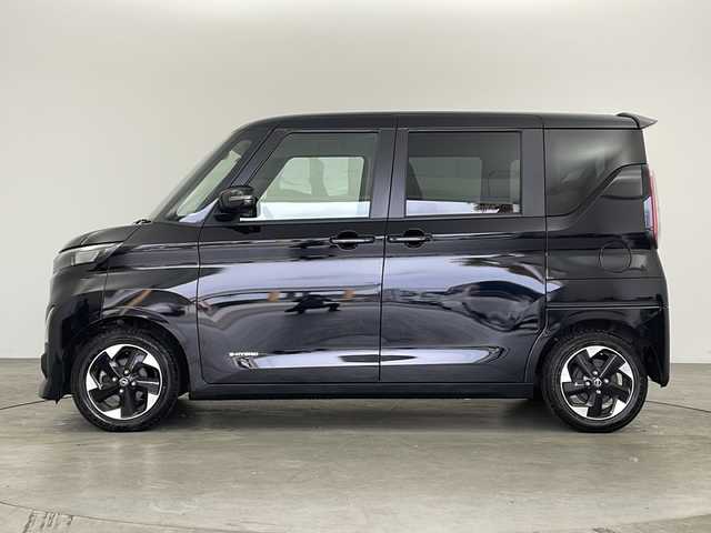 日産 ルークス HWS X プロパイロットED 兵庫県 2022(令4)年 6.3万km ブラック ・純正ナビ&TV&CD&DVD&BT&AUX/・プロパイロット/・アラウンドビューモニター/・両側パワースライドドア/・ハンズフリースライドドア/・衝突軽減ブレーキ/・車線逸脱警報/・車線逸脱防止支援/・先行車発進お知らせ機能/・ふらつき警報/・前後コーナーセンサー/・ビルトインETC/・LEDオートライト/・オートマチックハイビーム/・アイドリングストップ/・ブレーキホールド/・防眩ミラー/・W＋サイドエアバック/・カーテンエアバック/・スマートキー/・プッシュスタート