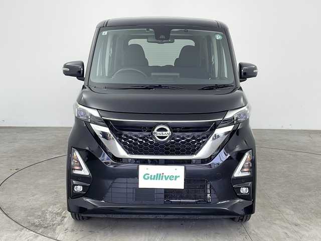 日産 ルークス HWS X プロパイロットED 兵庫県 2022(令4)年 6.3万km ブラック ・純正ナビ&TV&CD&DVD&BT&AUX/・プロパイロット/・アラウンドビューモニター/・両側パワースライドドア/・ハンズフリースライドドア/・衝突軽減ブレーキ/・車線逸脱警報/・車線逸脱防止支援/・先行車発進お知らせ機能/・ふらつき警報/・前後コーナーセンサー/・ビルトインETC/・LEDオートライト/・オートマチックハイビーム/・アイドリングストップ/・ブレーキホールド/・防眩ミラー/・W＋サイドエアバック/・カーテンエアバック/・スマートキー/・プッシュスタート