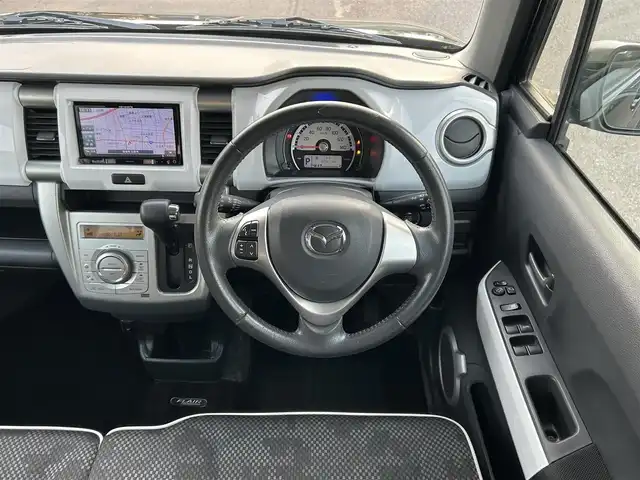マツダ フレア クロスオーバー XS 島根県 2018(平30)年 3.8万km クールカーキパールメタリック 社外メモリーナビ　/ワンセグＴＶ　/ＤＶＤ再生　/Bluetooth　/前席シートヒーター　/スマートキー　/プッシュスタート/衝突軽減ブレーキ　/レーンアシスト/オートライト　/アイドリングストップ　/純正フロアマット