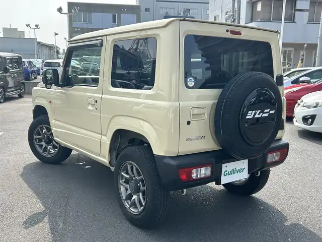 スズキ ジムニー XC 島根県 2022(令4)年 3.5万km シフォンアイボリーM 純正８インチエントリーナビ(パナソニック)　/フルセグTV　/ＤＶＤ再生　/Ｂｌｕｅｔｏｏｔｈ　/バックカメラ　/ビルトインＥＴＣ　/前席シートヒーター　/クルーズコントロール/ダウンヒルアシストコントロール　/衝突軽減ブレーキ　/レーンアシスト　/スマートキー/プッシュスタート/純正LEDヘッドライト　/純正フロアマット