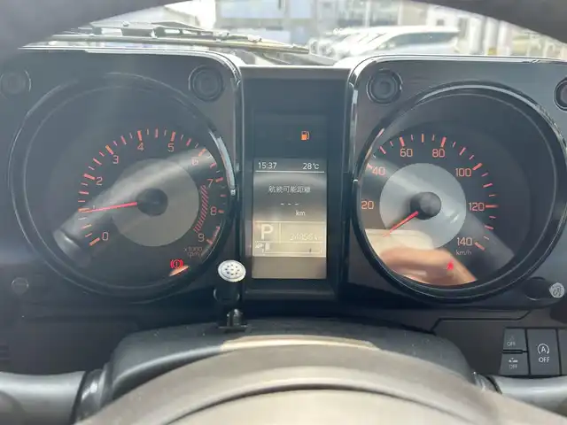 スズキ ジムニー XC 島根県 2022(令4)年 3.5万km シフォンアイボリーM 純正８インチエントリーナビ(パナソニック)　/フルセグTV　/ＤＶＤ再生　/Ｂｌｕｅｔｏｏｔｈ　/バックカメラ　/ビルトインＥＴＣ　/前席シートヒーター　/クルーズコントロール/ダウンヒルアシストコントロール　/衝突軽減ブレーキ　/レーンアシスト　/スマートキー/プッシュスタート/純正LEDヘッドライト　/純正フロアマット