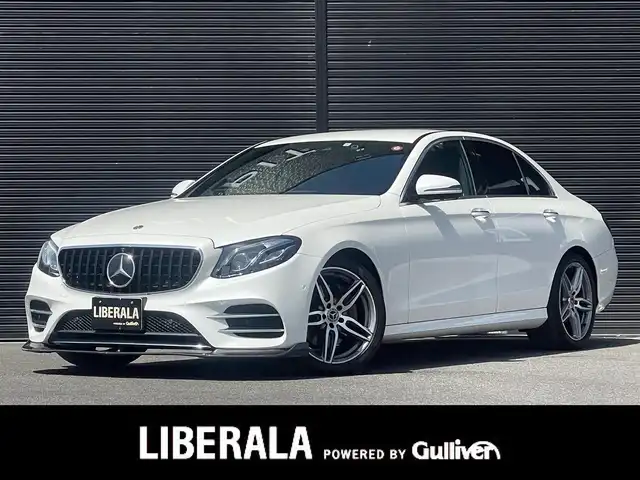 メルセデス・ベンツ Ｅ２２０ｄ アバンギャルド スポーツ 山梨県 2018(平30)年 3.5万km ダイヤモンドホワイト 黒半革/フロントリップ/リアディフューザー/純正HDDナビ/フルセグTV/全周囲カメラ/前席シートヒーター/ACC/レーンキープアシスト/ブラインドスポットアシスト/衝突軽減ブレーキ/アンビエントライト/純正19インチAW/インテリジェントライト/LEDヘッドライト/オートハイビーム