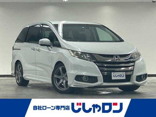 ホンダ オデッセイ 静岡県 2014(平26)年 12.1万km ホワイトオーキッドパール (株)IDOMが運営する【じしゃロン浜松店】の自社ローン専用車両になりますこちらは現金またはオートローンご利用時の価格です。自社ローンご希望の方は別途その旨お申付け下さい/プッシュスタート/メモリナビ/フルセグテレビ/全方位カメラ/両側パワースライドドア/ETC/アイドリングストップ/オットマン/フォグランプ/パドルシフト/後部座席モニター