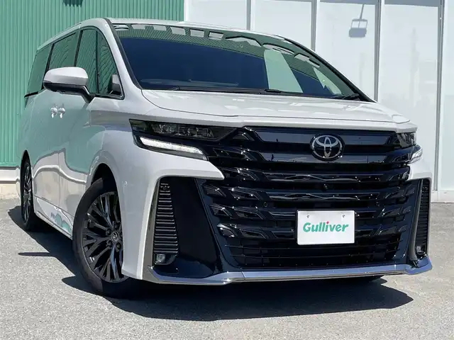 トヨタ ヴェルファイア ハイブリット Z プレミア 福岡県 2023(令5)年 2.7万km プラチナホワイトパールマイカ デジタルインナーミラー/ブラインドスポットモニター/全方位カメラ/ドライブレコーダー前後/ETC2.0/サンルーフ/運転席・助手席シートヒーター/運転席・助手席エアシート/ステアリングヒーター/両側パワースライドドア/純正アルミホイール/LEDヘッドライト
