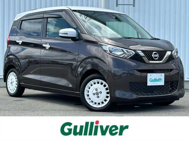 日産 デイズ ボレロ 愛媛県 2021(令3)年 2.4万km 茶Ⅱ 全方位カメラ/ハーフレザー/フルセグTV/オートライト/純正ナビ/ETC/ドラレコ前/コーナーセンサー前後/純正フロアマット/純正14AW/USB/ABS/スマートキー/横滑り防止装置/Bluetooth