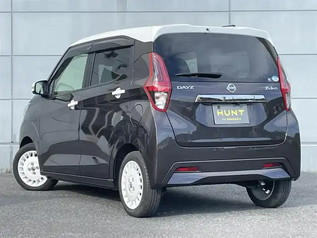 日産 デイズ ボレロ 千葉県 2021(令3)年 2.4万km 茶Ⅱ 全方位カメラ/ハーフレザー/フルセグTV/オートライト/純正ナビ/ETC/ドラレコ前/コーナーセンサー前後/純正フロアマット/純正14AW/USB/ABS/スマートキー/横滑り防止装置/Bluetooth