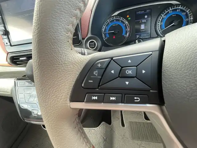 日産 デイズ ボレロ 千葉県 2021(令3)年 2.4万km 茶Ⅱ 全方位カメラ/ハーフレザー/フルセグTV/オートライト/純正ナビ/ETC/ドラレコ前/コーナーセンサー前後/純正フロアマット/純正14AW/USB/ABS/スマートキー/横滑り防止装置/Bluetooth