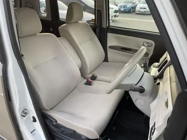 ダイハツ ムーヴ キャンバス G メイクアップ リミテッド　SAⅢ 滋賀県 2019(令1)年 4.7万km パールホワイトⅢ/ナチュラルベージュマイカメタリック 2トーン 社外ナビ/（CD/DVD/SD/Bluetooth/フルセグTV）/全方位カメラ/前方ドライブレコーダー/ビルトインETC/両側電動スライドドア/ステアリングリモコン/LEDヘッドライト/フォグランプ/オートヘッドライト/オートマチックハイビーム/純正フロアマット/スマートキー/アイドリングストップ