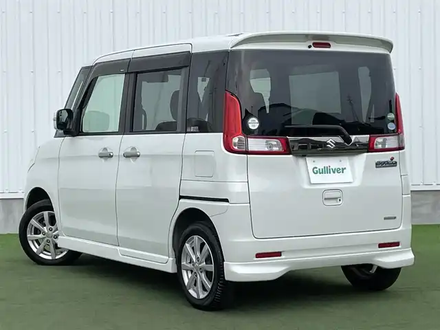 スズキ スペーシア X リミテッド 香川県 2014(平26)年 6.5万km パールホワイト レーダーブレーキサポート/ヒートシーター/アルパインフィリップダウンモニター/純正８インチメモリーナビ/フルセグTV/バックモニター/両側パワースライドドア/ETC/スマートキー/プッシュスタート
