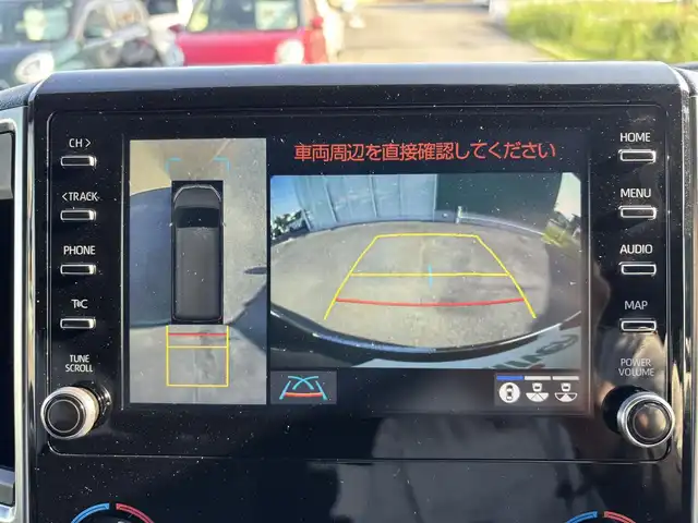 トヨタ グランエース プレミアム 福岡県 2022(令4)年 8.1万km ブラック 全方位カメラ/純正コネクティッドナビ/・BT、フルセグTV、CD、DVD、AUX、Miracast/ETC2.0/レザーシート/・シートヒーター、エアシート(D＋N席)/デュアルエアコン/LEDオートライト/オートマチックハイビーム/クルーズコントロール/レーンキープアシスト/横滑り防止/カーテンエアバッグ/パーキングアシスト/3列シート/両側パワスラ/純正フロアマット/純正アルミホイール/後席用モニター/IC付きターボ/スマートキー
