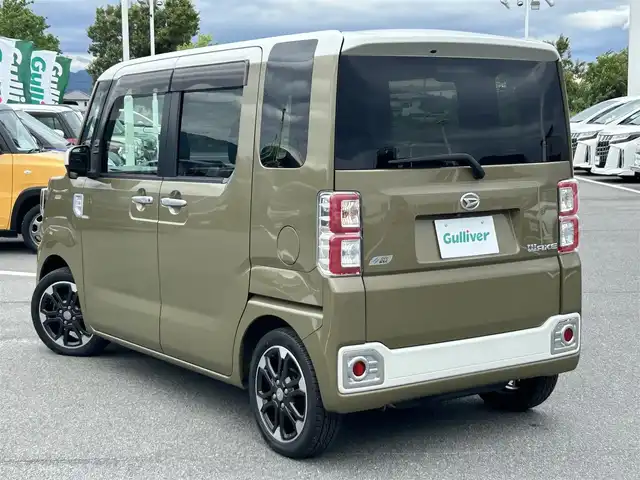 ダイハツ ウェイク G 奈良県 2014(平26)年 6.5万km パールホワイトⅢ /オフビートカーキM ７インチ社外ナビ　/フルセグテレビ　/ｂｌｕｅｔｏｏｔｈ　/バックカメラ　/社外前方ドライブレコーダ　/社外ＥＴＣ　/両側パワースライドドア　/アイドリングストップ　/ステアリングスイッチ　/フォグランプ　/スペアキー