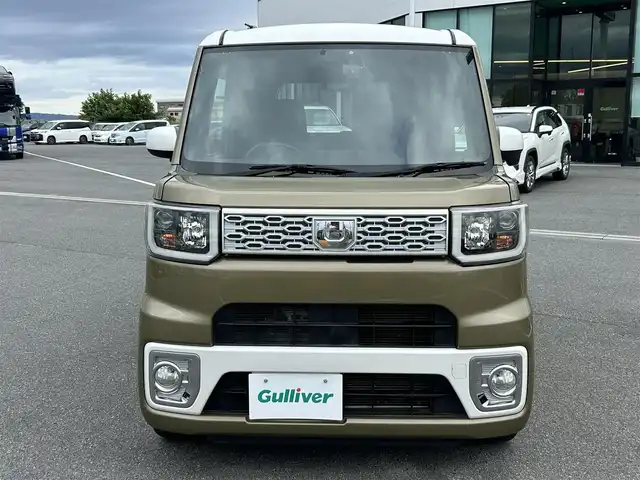 ダイハツ ウェイク G 奈良県 2014(平26)年 6.5万km パールホワイトⅢ /オフビートカーキM ７インチ社外ナビ　/フルセグテレビ　/ｂｌｕｅｔｏｏｔｈ　/バックカメラ　/社外前方ドライブレコーダ　/社外ＥＴＣ　/両側パワースライドドア　/アイドリングストップ　/ステアリングスイッチ　/フォグランプ　/スペアキー